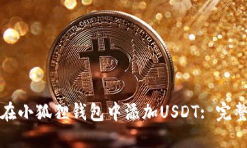 如何在小狐狸钱包中添加USDT: 完整指南