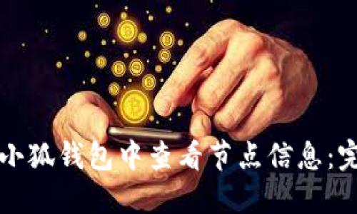 如何在小狐钱包中查看节点信息：完全指南